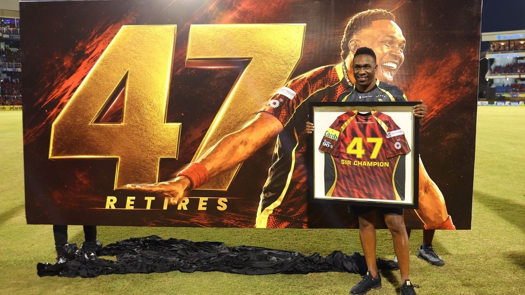 An Ode to the Champion | TKR retire Number 47 in honour of Sir Champion DJ Bravo