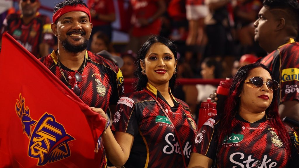 Magical fan support for TKR at the Queen's Park Oval